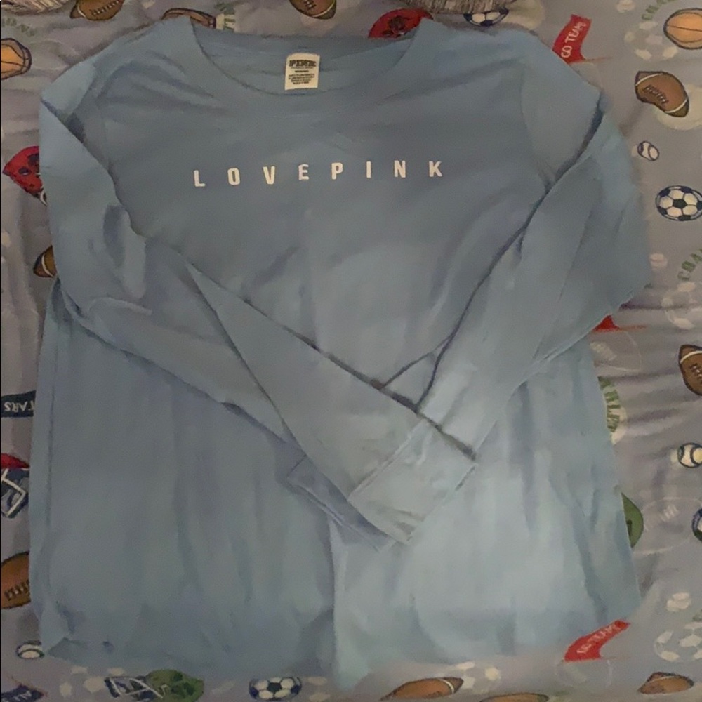 Love pink long sleeve shirt